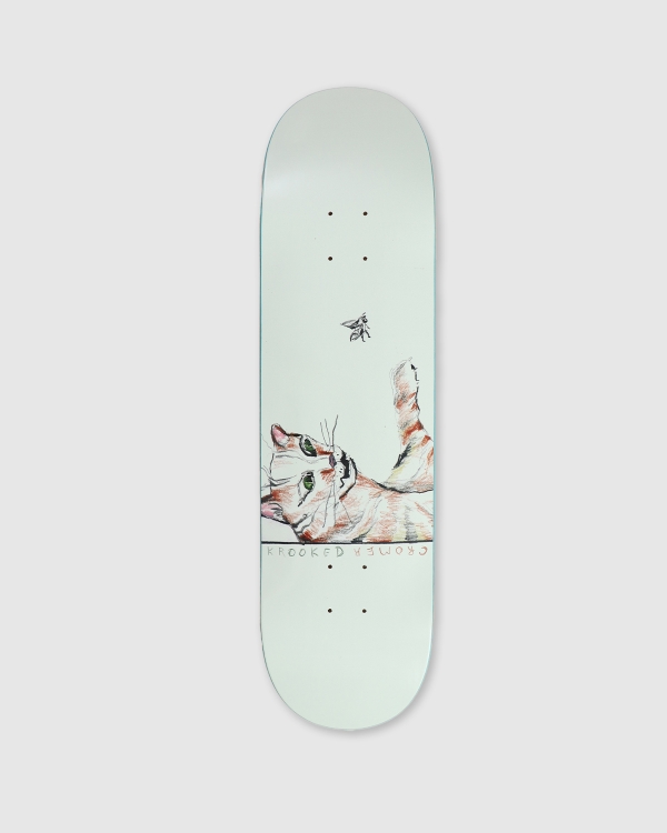 Krooked Brad Cromer Predator Deck Eggshell White