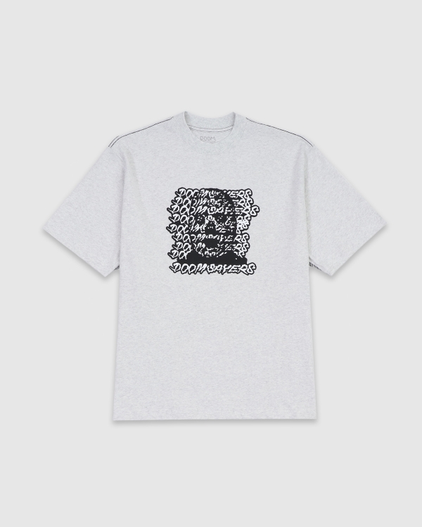 Doomsayers Ghost Face T-Shirt Ash