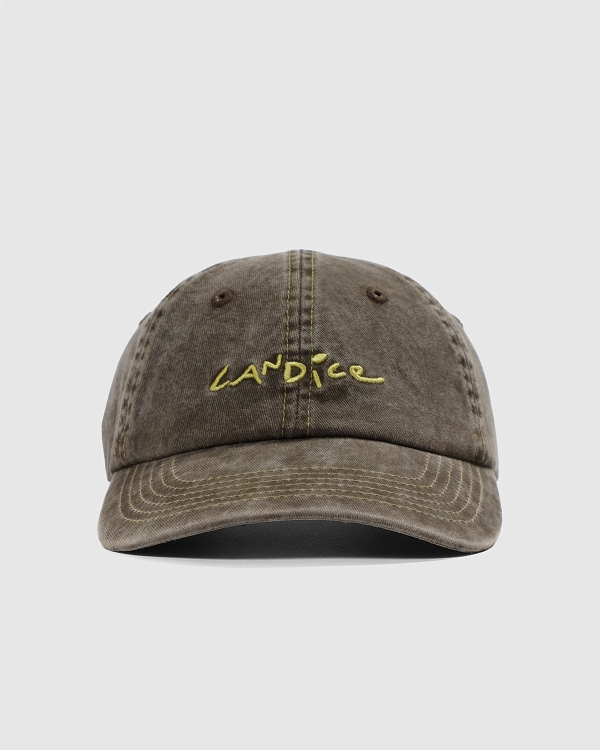 Candice Logo 6 Panel Washed Brown