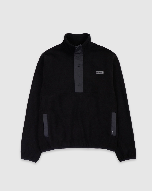 Fast Times Davis Halfsnap Jacket Black
