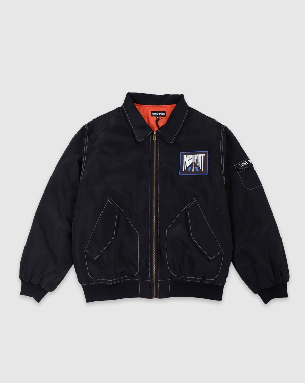 Passport One Way Freight Jacket Black