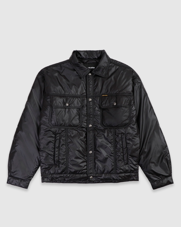 FA Nylon Trucker Jacket Black