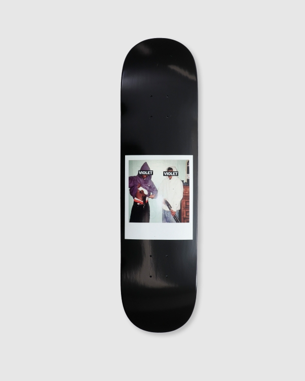 Violet Were In This Together Deck Black