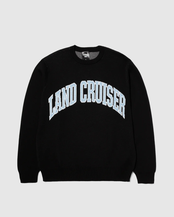Huf x Toyota Landcruiser Parts & Service Knit Sweater Black