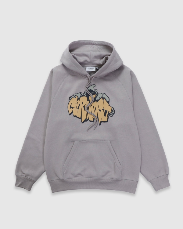 Carhartt WIP Yute Sweat PO Hood Misty Grey