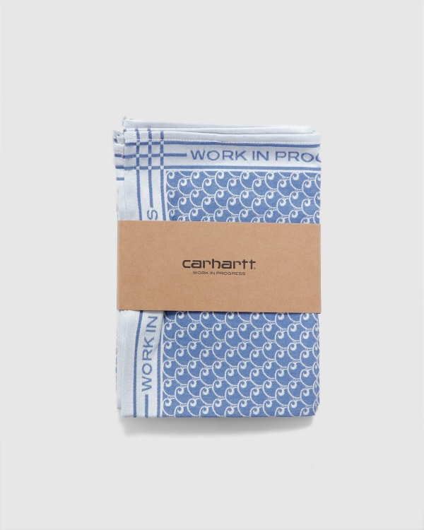 Carhartt WIP Tea Towel Set White/Blue