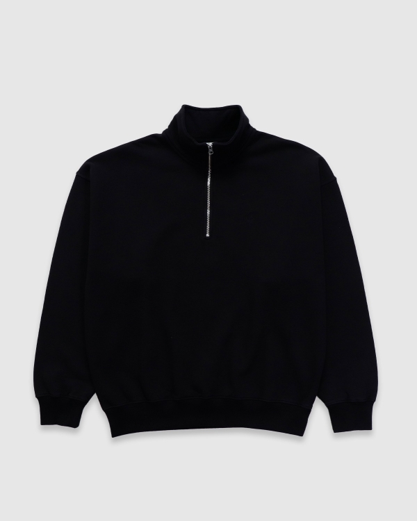 Polar Frankie Half Zip Sweatshirt Black