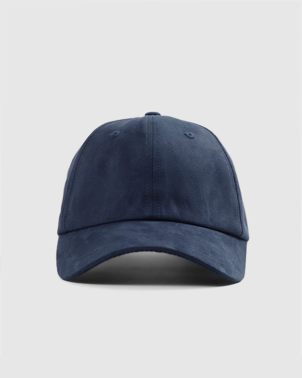 S Double Suede Low Pro Strapback Navy