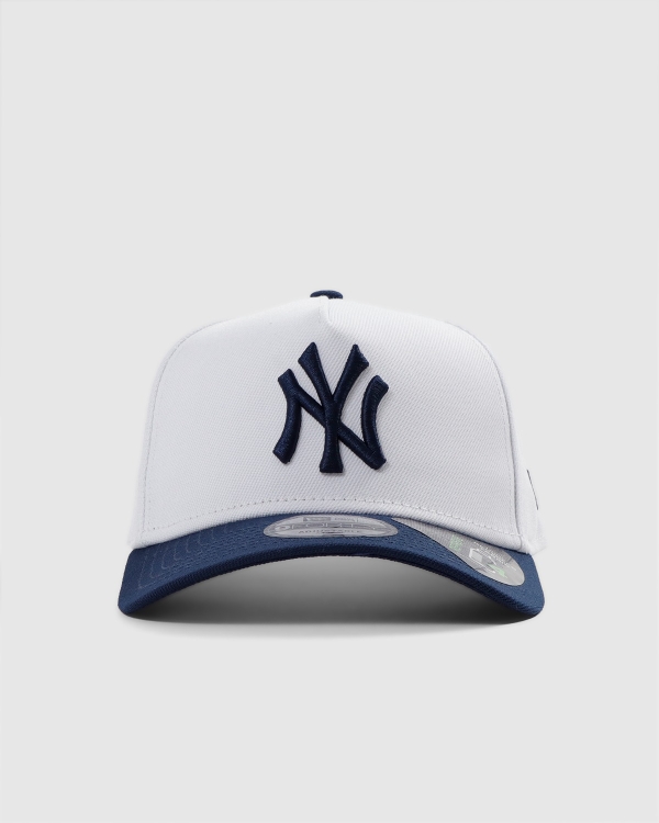 New Era 940AF New York Yankees 2 Tone Oceanside Repreve Snapback Chrome White/Oceanside Blue