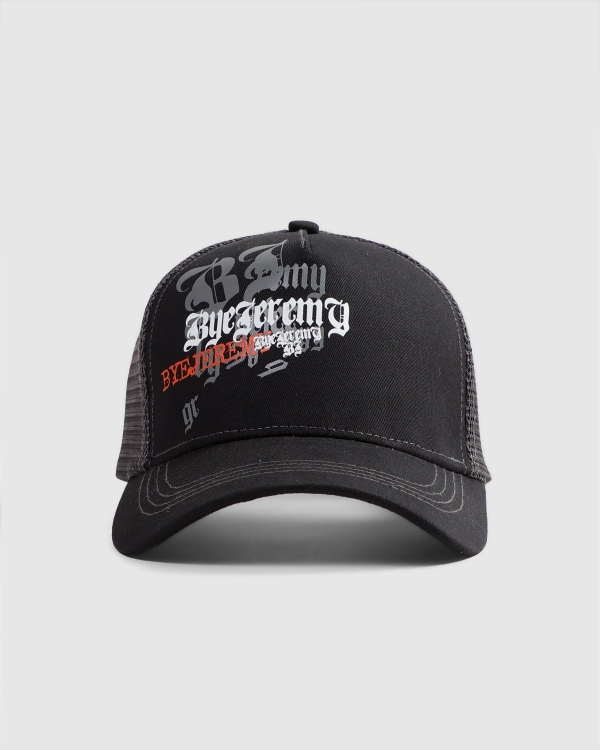 Bye Jeremy Redo Trucker Black