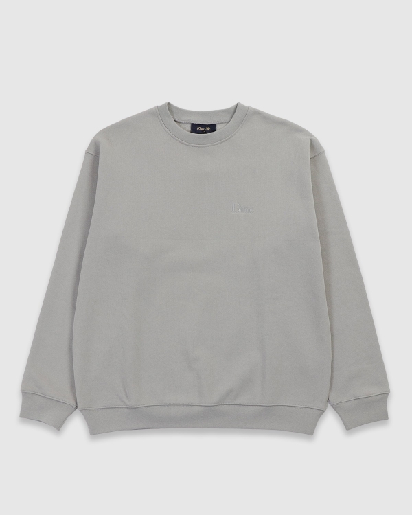 Dime Classic Small Logo Crew Gravel