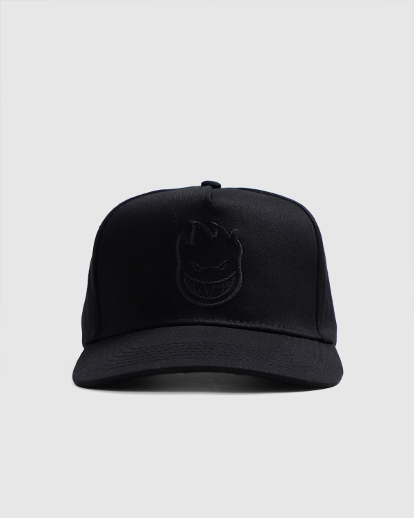 Spitfire Bighead Snapback Black/Black