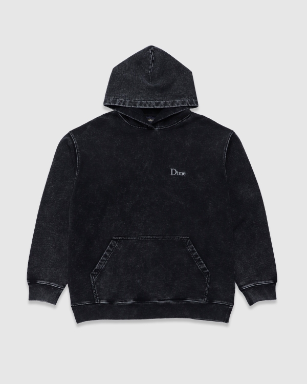 Dime Classic French Terry PO Hood Faded Black