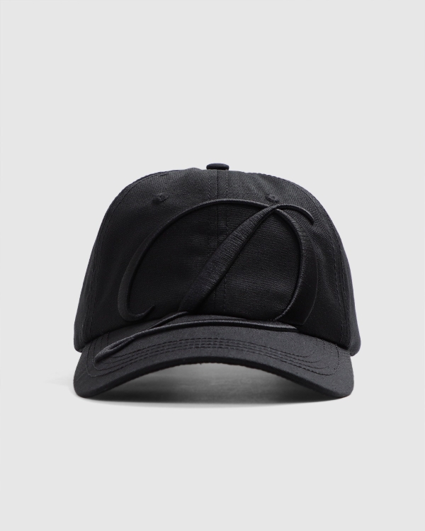 Dime Big Cursive Low Pro Strapback Black