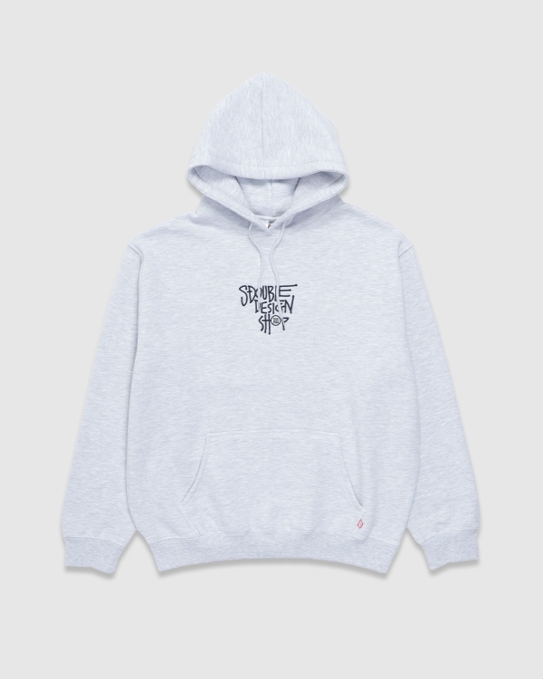 S Double Dot Shop PO Hood Ash Heather