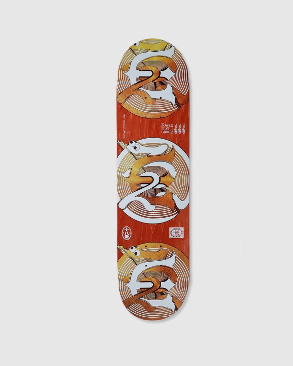 Evisen Evi Snake 25 Deck Red/Gold