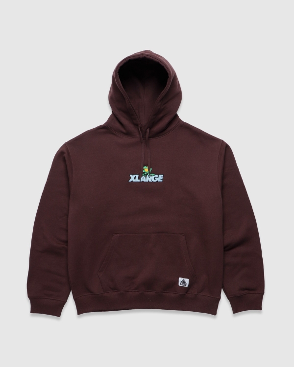 Xlarge Frog PO Hood Pigment Chocolate Plum