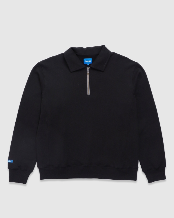 Larriet Maus Fleece 1/4 Zip Black