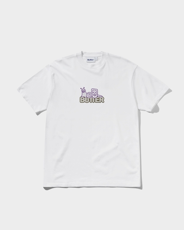 Butter Goods Snail T-Shirt White
