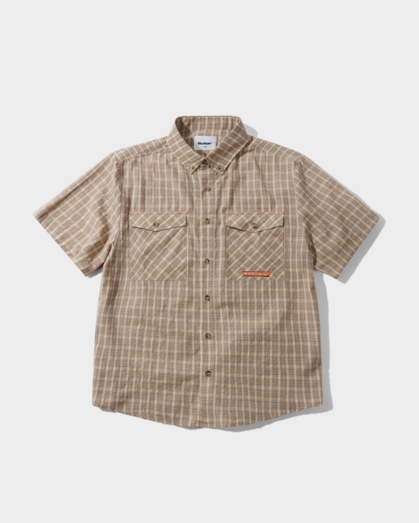 Butter Goods Witness SS Shirt Taupe