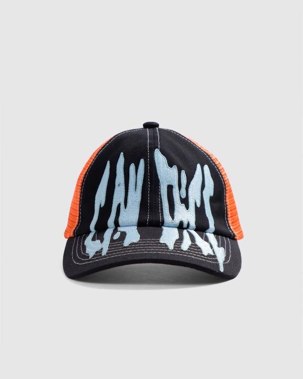 Candice Razor Trucker Black/Orange