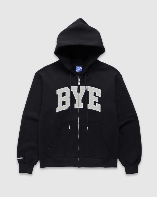 Bye Jeremy BYE Zip Hood Black