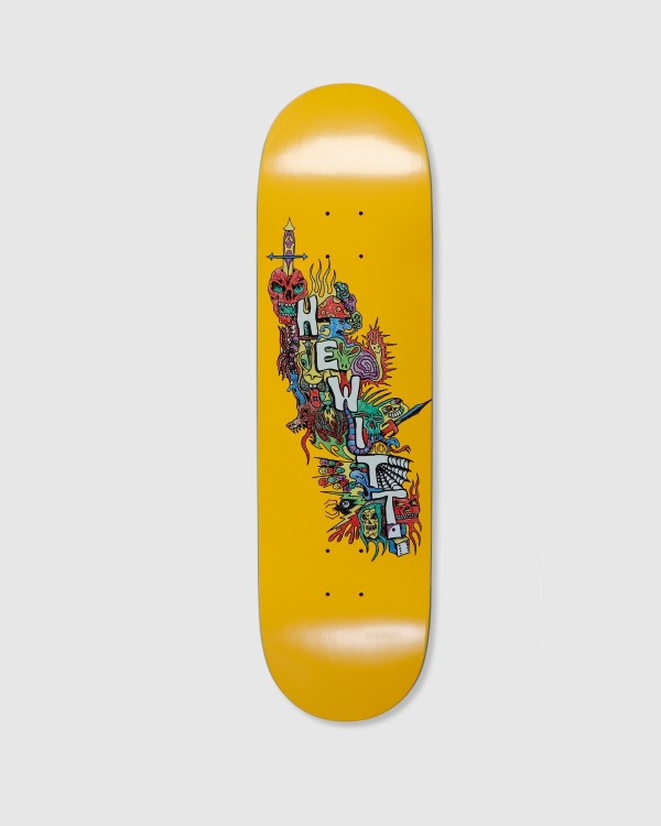 Antihero Peter Hewitt Cascade Deck Yellow