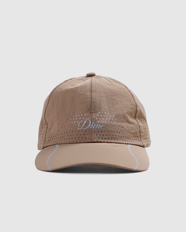 Dime Cursive Tech Strapback Taupe