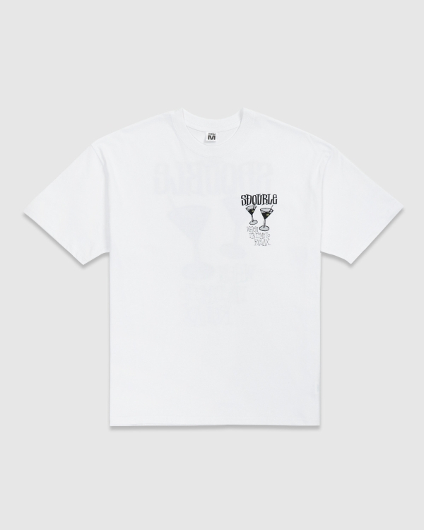 S Double Time To Relax T-Shirt White