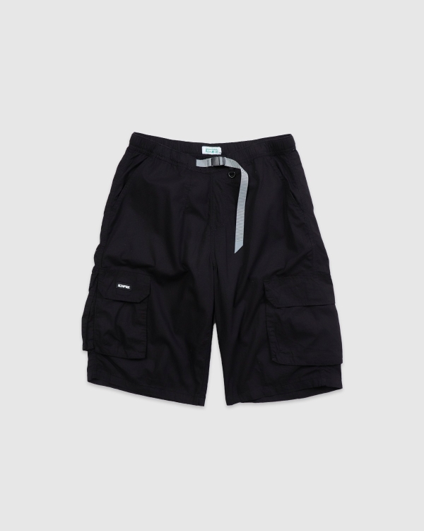 Ichpig Cargo 3/4 Shorts Black/White