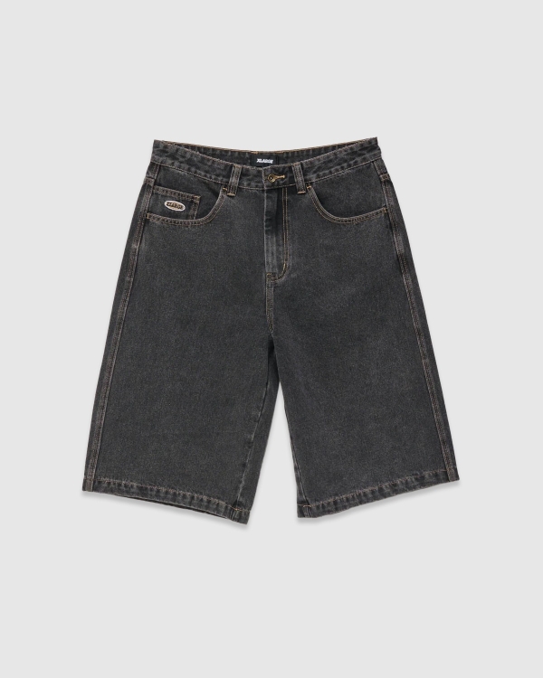 Xlarge Baggy Bull Denim 91 Shorts Washed Black