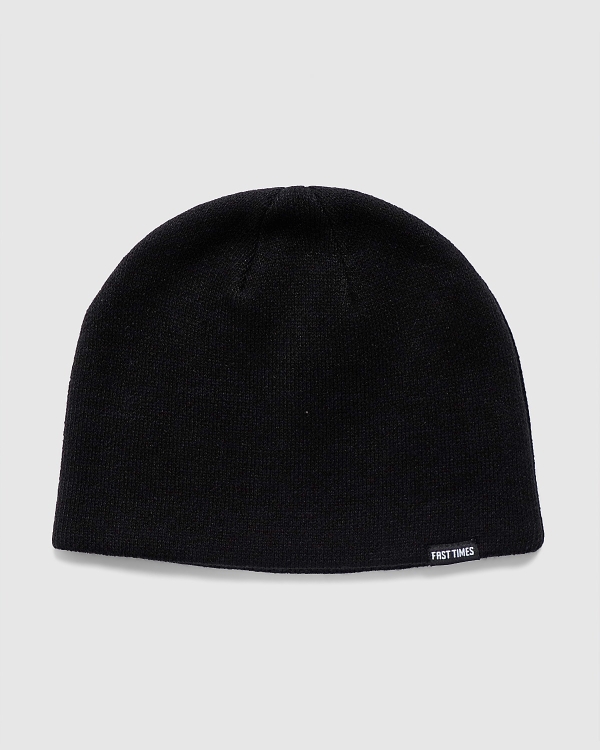Fast Times Future Skully Beanie Black