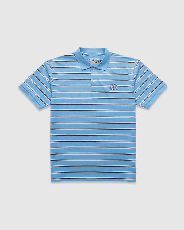 Always Educated SS Polo Blue/White