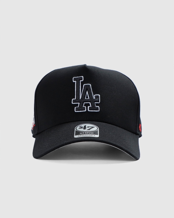 47 Brand Los Angeles Dodgers Sure Shot TT MVP DT Snapback Black/Black/White