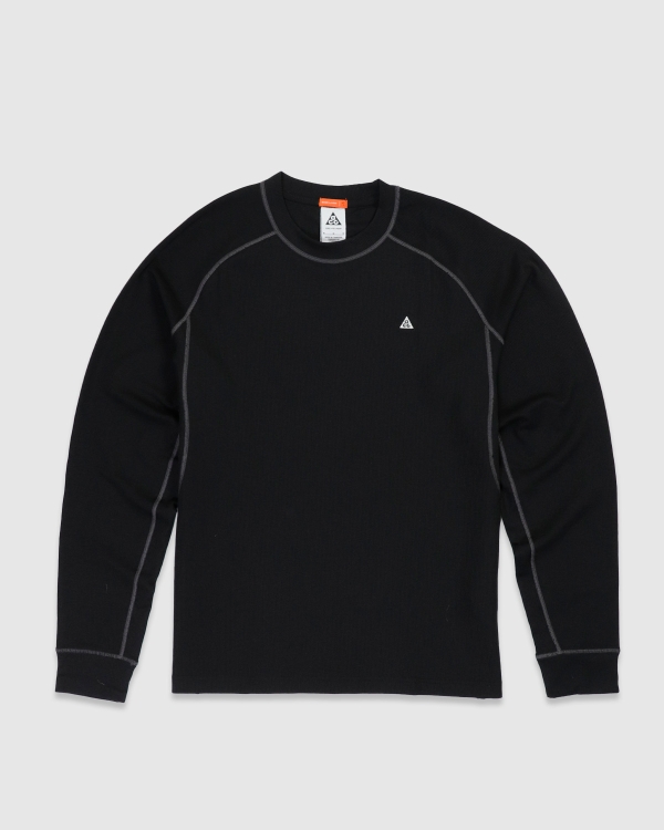 Nike ACG Dri FIT ADV Chinati LS T-Shirt Black/Anthracite /Summit White