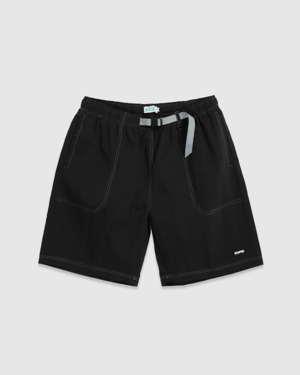 Ichpig Nylon Field Shorts Black/White
