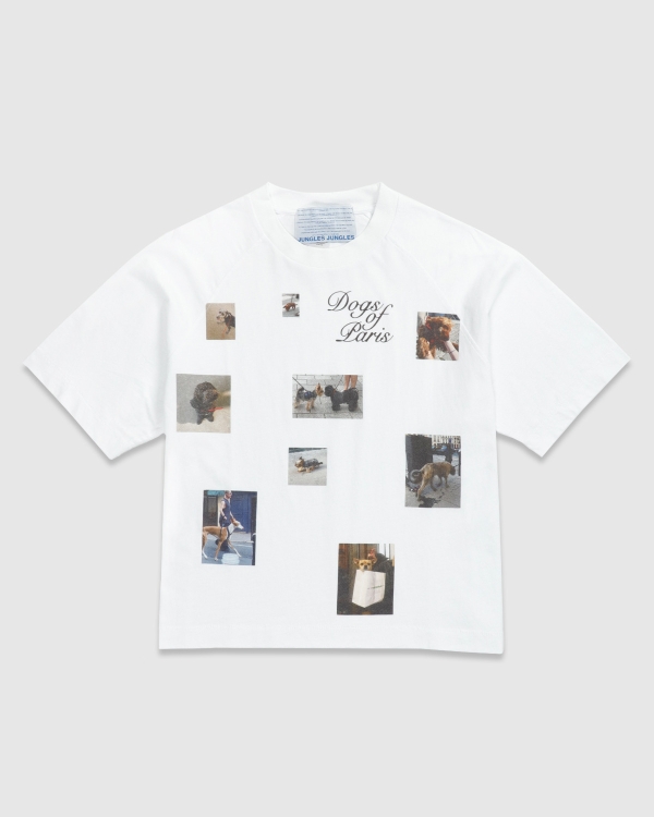 Jungles Dogs Of Paris T-Shirt White