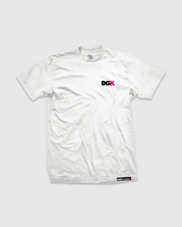 DGK x Ironlak Yard T-Shirt White