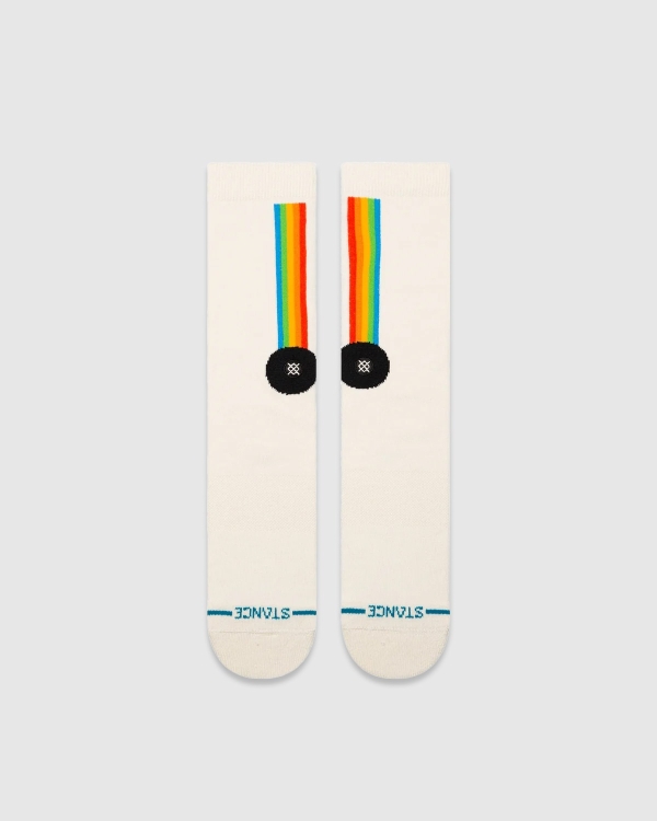 Stance Aperture Crew Socks White