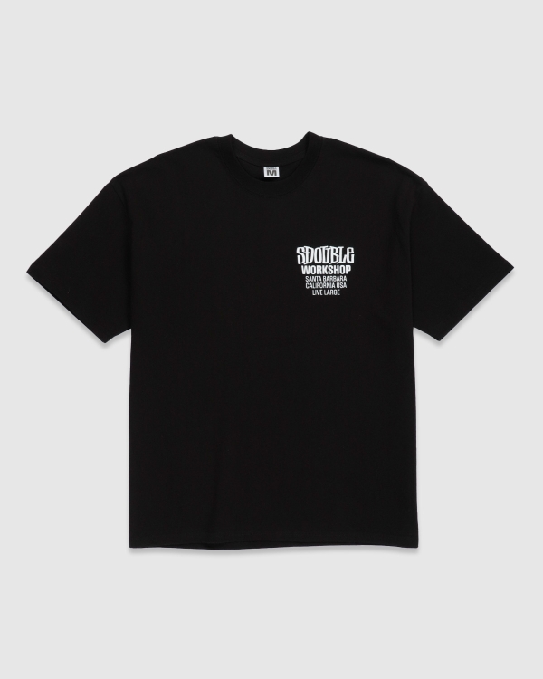 S Double Workshop T-Shirt Black