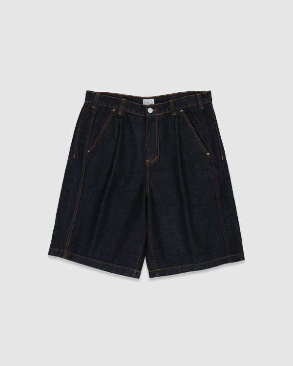 Hoddle Bermuda Short Raw Indigo Denim