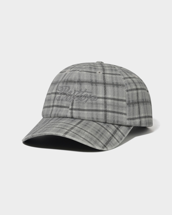 Butter Goods Jive 6 Panel Grey Plaid