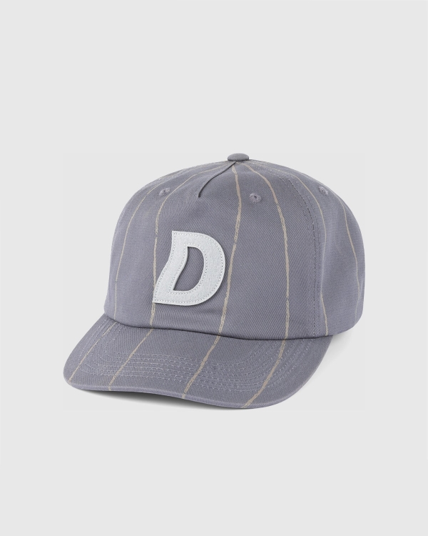 Dime Pinstriped Worker Strapback Grey