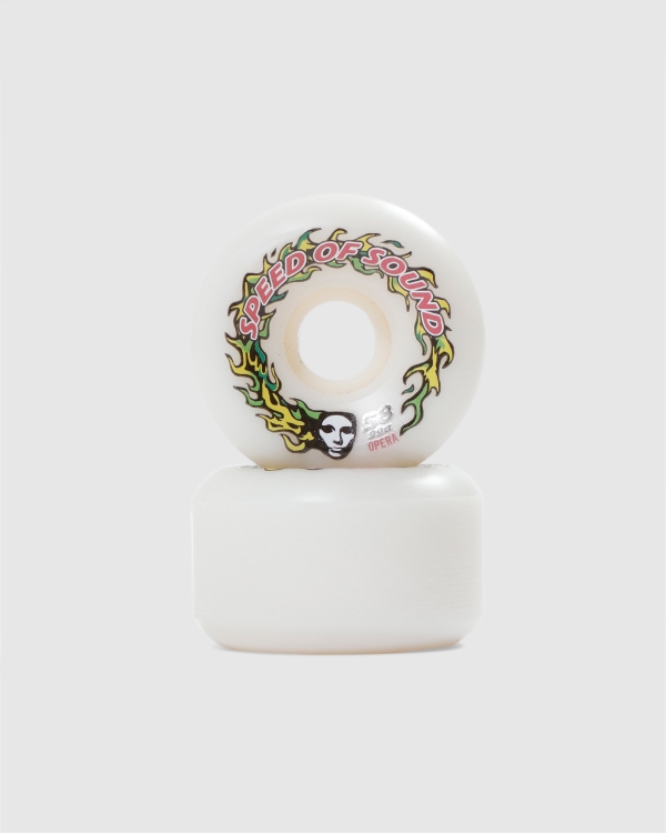 Opera SOS Fire Mask Hardline 99A Wheels White/Red