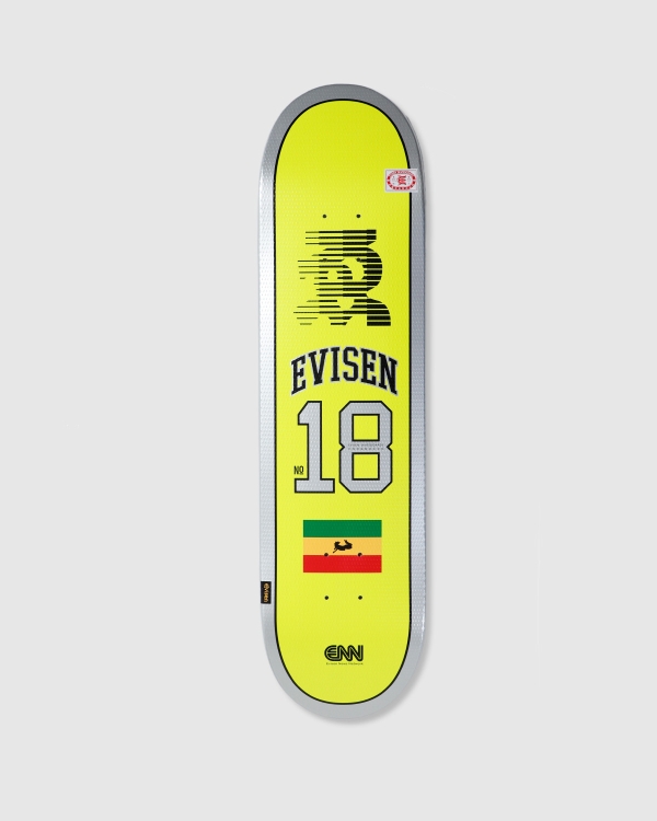 Evisen No.18 Deck Neon Green