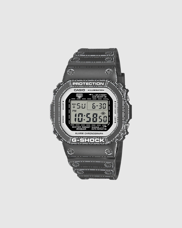 G Shock Digital Origami DW5600RGM-1D Black Resin