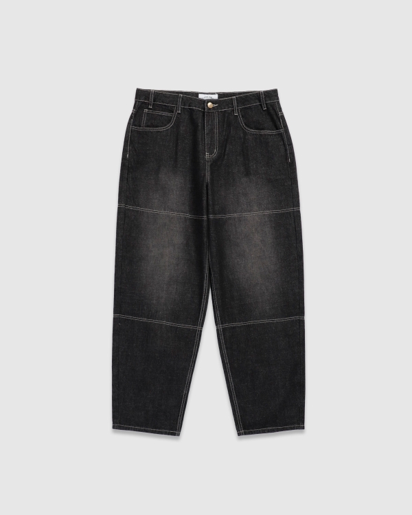Cash Only Aleka Denim Jeans Streaky Black Wash