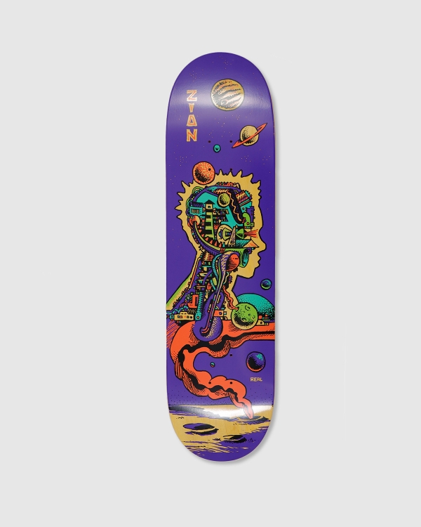 Real Zion Wright Artificial Deck Purple