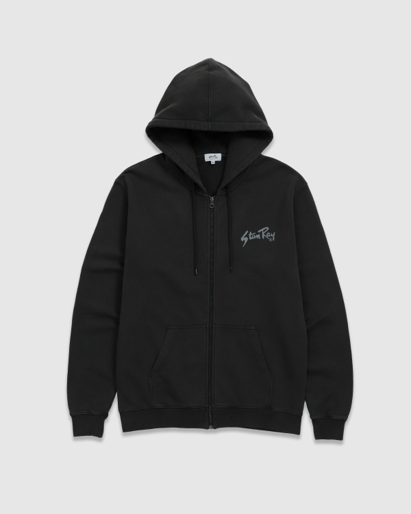 Stan Ray Flying Horse Zip Hood Washed Black