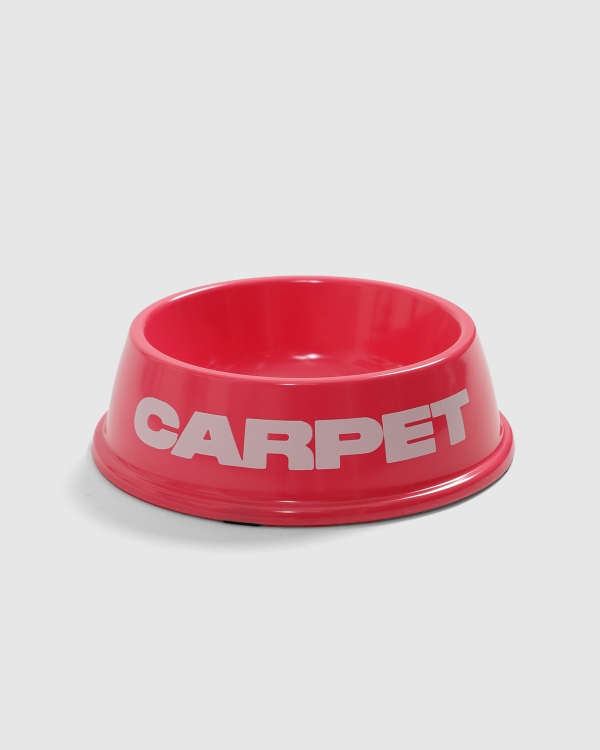 Carpet Dog Bowl Pink
